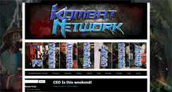 Desktop Screenshot of kombatnetwork.com